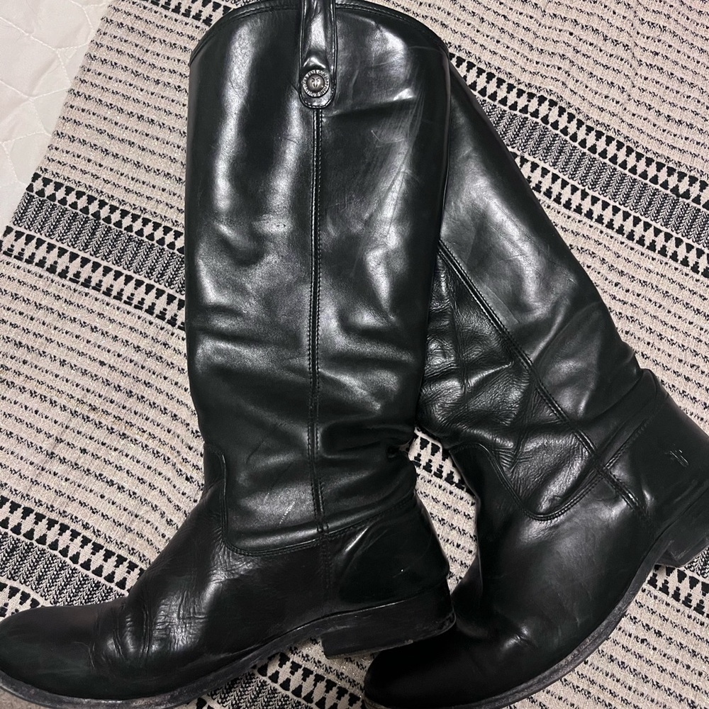 Frye Melissa Button Riding Boot - Picture 7 of 7